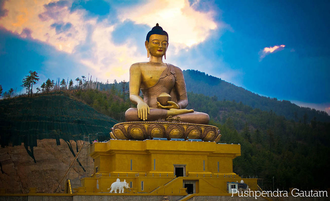Buddha Point Paro Bhutan pics